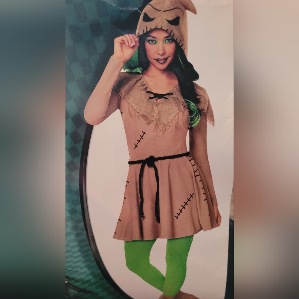 Disney Oogie Boogie Costume with Rope Belt Adult Size Large